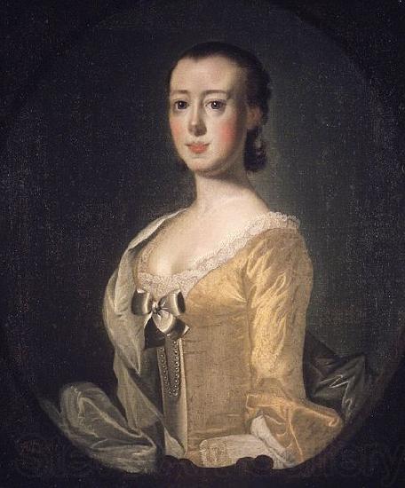 Jeremiah Theus Portrait of Elizabeth Rothmahler